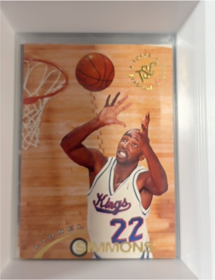 1994-95 Topps Stadium Club #37 Lionel Simmons — front