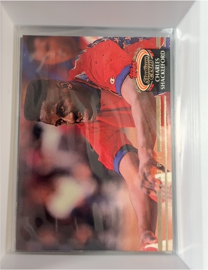 1992-93 Topps Stadium Club #57 Charles Shackleford — front