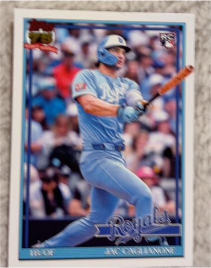 2026 Topps Series 1 1991 Throwback #T91-42 Jac Caglianone — front