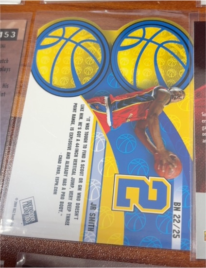 2004 Press Pass Big Numbers #BN22 JR Smith — front