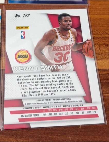 2014-15 Panini Prizm #192 Kenny Smith — front