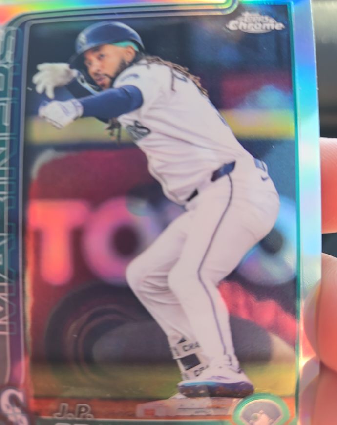 2025 Topps Chrome #181 J.P. Crawford — front
