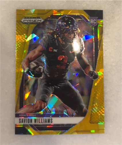 2025 Panini Prizm Draft Picks #119 Savion Williams — front