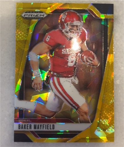 2025 Panini Prizm Draft Picks #187 Baker Mayfield — front