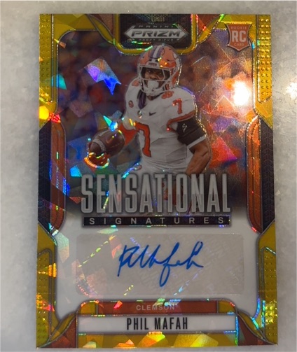 2025 Panini Prizm Draft Picks #17 Phil Mafah — front