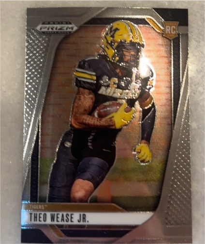2025 Panini Prizm Draft Picks #72 Theo Wease Jr. — front