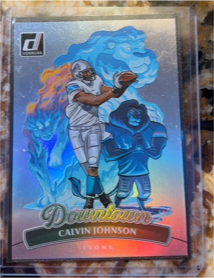 2025 Donruss #4 Calvin Johnson Downtown — front