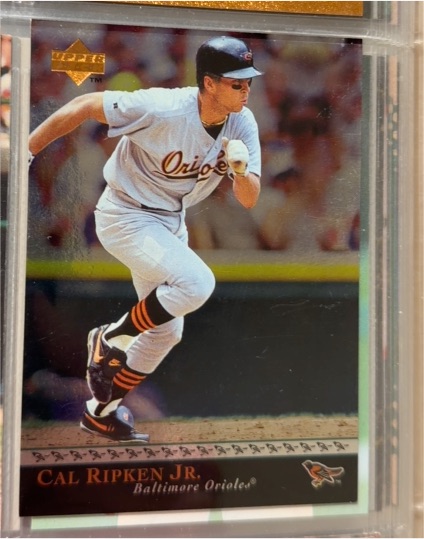 1996 Upper Deck #5 Cal Ripken Jr. Ripken Collection — front