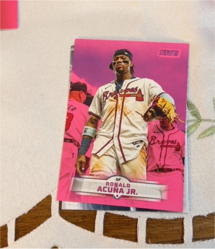 2025 Topps Stadium Club #4 Ronald Acuna Jr. — front