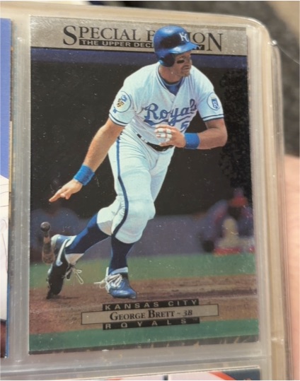 1995 Upper Deck Special Edition #190 George Brett — front