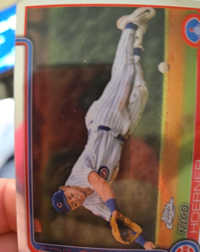2025 Topps Chrome #107 Nico Hoerner — front