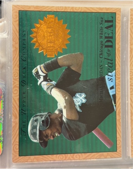 1995 Upper Deck #SD15 Michael Jordan Steal of a Deal — front