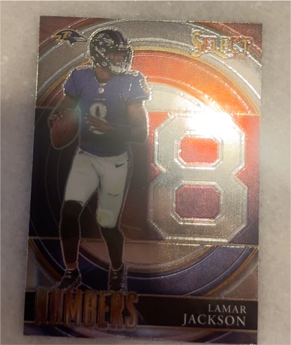 2021 Panini Select #SN-5 Lamar Jackson — front