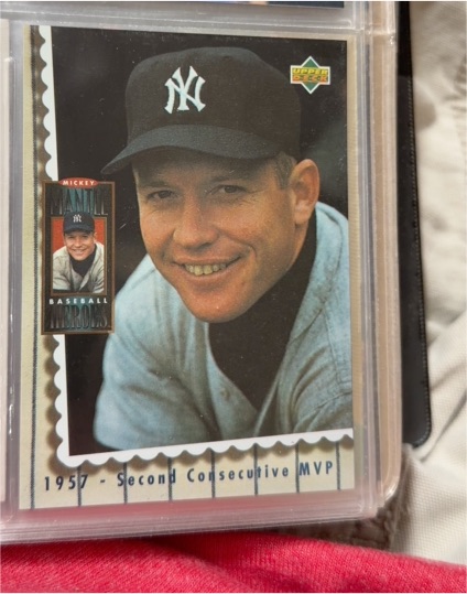1994 Upper Deck Baseball Heroes #67 Mickey Mantle — front