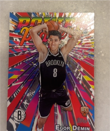 2025-26 Topps Power Players #PP-18 Egor Demin — front