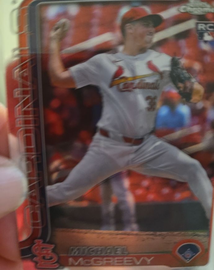 2025 Topps Chrome #29 Michael McGreevy — front