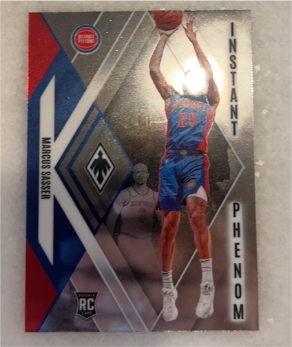 2023-24 Panini Phoenix #18 Marcus Sasser Instant Phenom — front