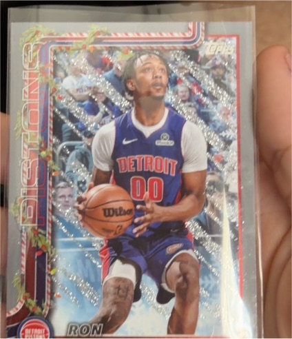 2025 Topps Holiday #H34 Ron Holland II — front