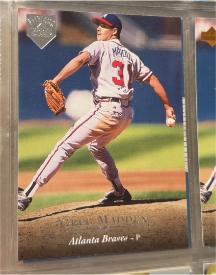 1995 Upper Deck #49 Greg Maddux — front