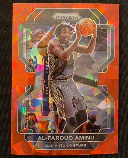 2021-22 Panini Prizm #219 Al-Farouq Aminu — front