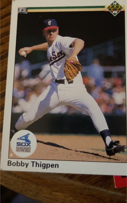 1990 Upper Deck #269 Bobby Thigpen — front