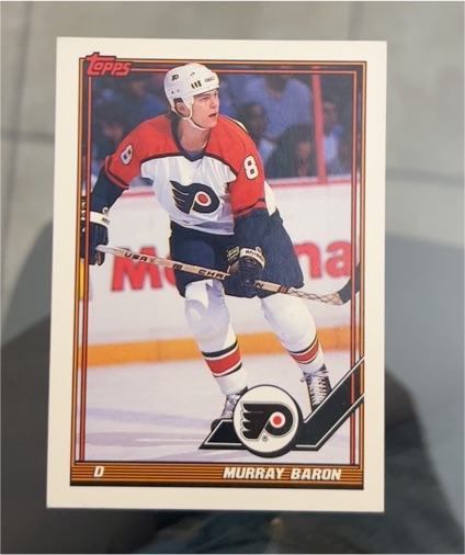 1991-92 Topps #373 Murray Baron — front