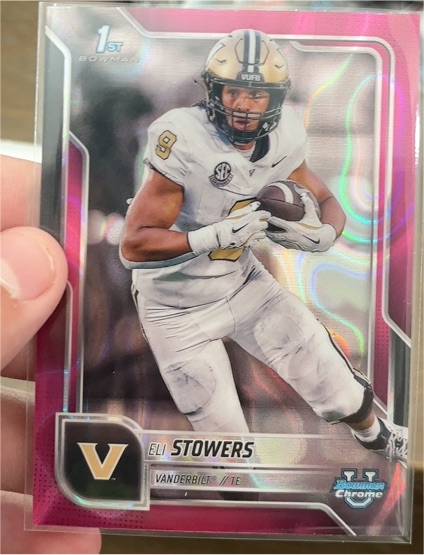 2025 Bowman Chrome #191 Eli Stowers — front