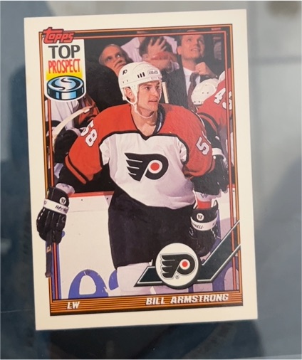 1991-92 Topps #36 Bill Armstrong — front