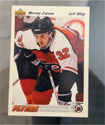 1991-92 Upper Deck #306 Murray Craven — front