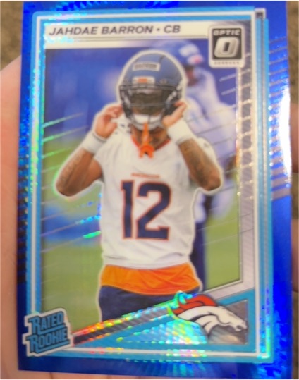2025 Panini Donruss Optic #207 Jahdae Barron — front
