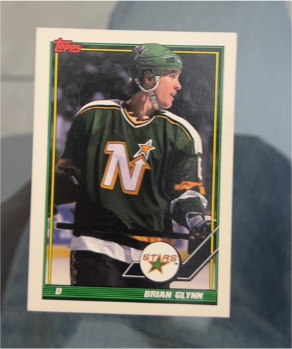 1991-92 Topps #506 Brian Glynn — front