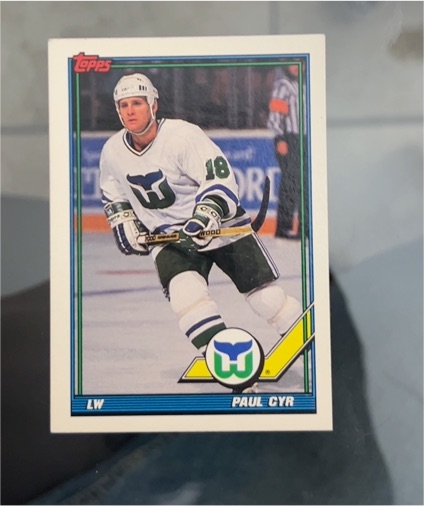 1991-92 Topps #73 Paul Cyr — front