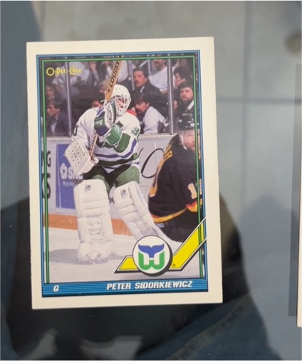 1991-92 O-Pee-Chee #296 Peter Sidorkiewicz — front