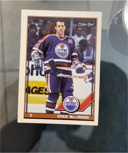 1991-92 O-Pee-Chee #63 Craig MacTavish — front