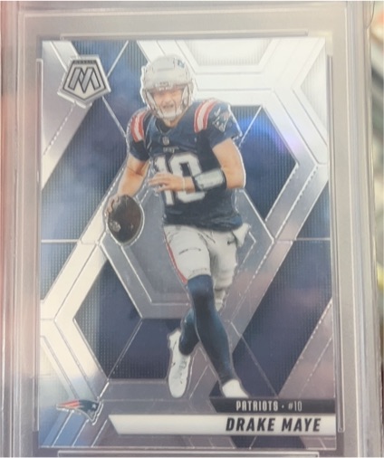 2025 Panini Mosaic #28 Drake Maye — front