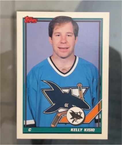 1991-92 Topps #335 Kelly Kisio — front