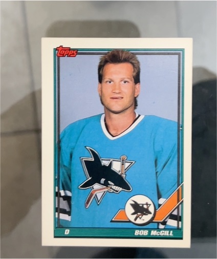 1991-92 Topps #216 Bob McGill — front