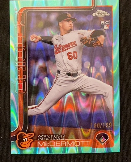 2025 Topps Chrome #266 Chayce McDermott — front