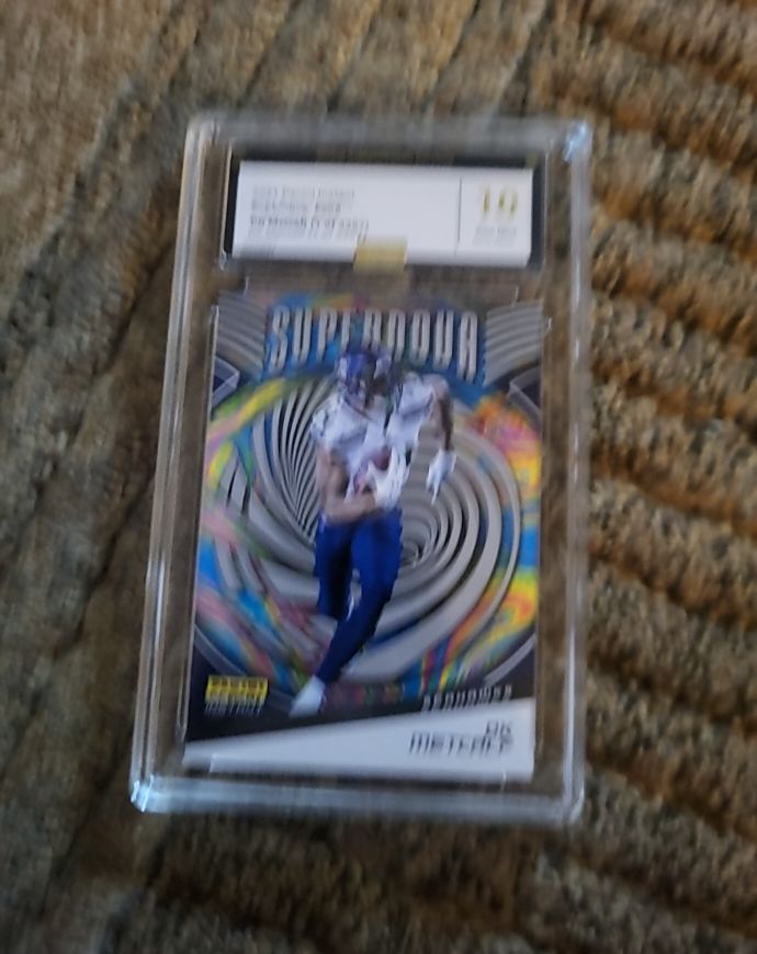 2021 Panini Instant Supernova #S22 DK Metcalf — front