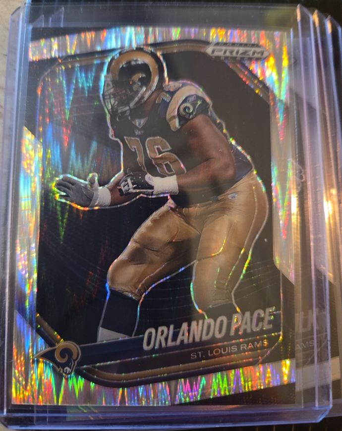 2025 Panini Prizm Black #141 Orlando Pace — front