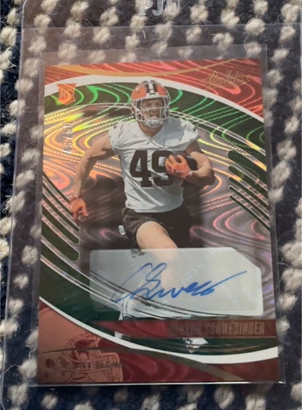 2025 Panini Absolute #112 Carson Schwesinger — front