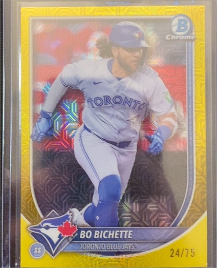 2025 Bowman Chrome #92 Bo Bichette — front