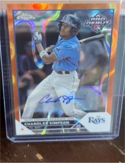 2023 Topps Pro Debut #PD-184 Chandler Simpson — front