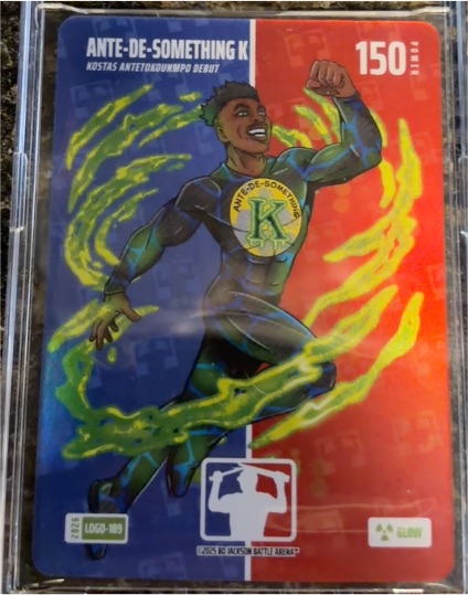 2026 Bo Jackson Battle Arena #LOGO-189 Ante-De-Something K Kostas Antetokounmpo — front