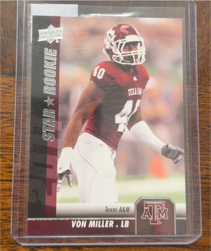 2011 Upper Deck #76 Von Miller — front
