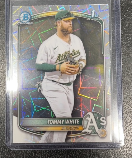 2025 Bowman Chrome #BCP-251 Tommy White — front