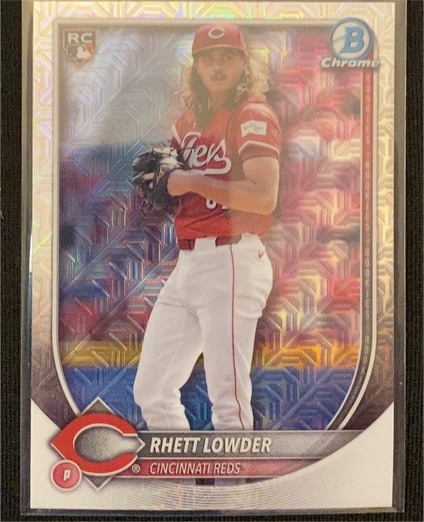 2025 Bowman Chrome #6 Rhett Lowder — front