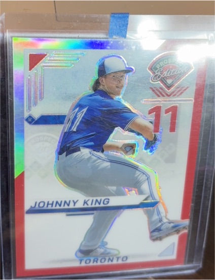 2025 Panini Prospect Edition #78 Johnny King — front