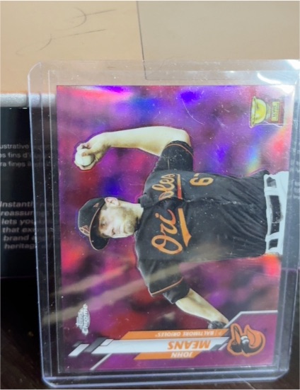 2020 Topps Chrome #121 John Means — front