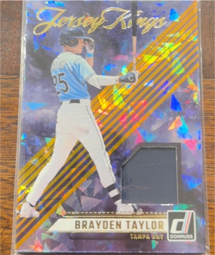 2024 Donruss Jersey Kings #JK-BT Brayden Taylor — front